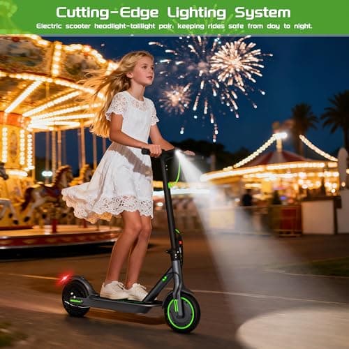 MAXSHOT Electric Scooter Adults & Big Kids, Top Speed 9/16/19/22MPH, 10/12/16/21/50Miles Range, 6.5"/8.5"/14" Tires Folding Commuter Escooter with Dual Suspension for Commuting, APP Control 5