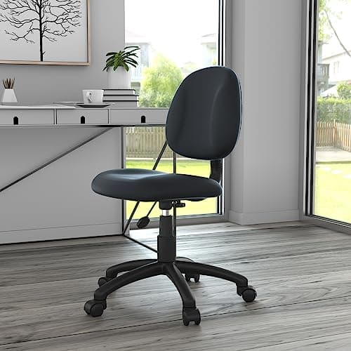Boss Office Products Posture Task Chair Without Arms in Black, Low-Back (B305) 2