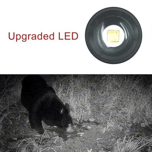 Souyos 940nm Infrared Light Flashlight Zoomable IR Illuminator Work with Night Vision Gear for Hunting 5