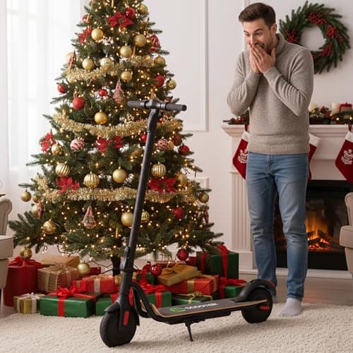 Electric Scooter,Electric Scooter Adults for Commuting,Lightweight,15.5mph, 7800mah Battery, Dual Brakes, 3-Speed Gear, for Teens & Adults