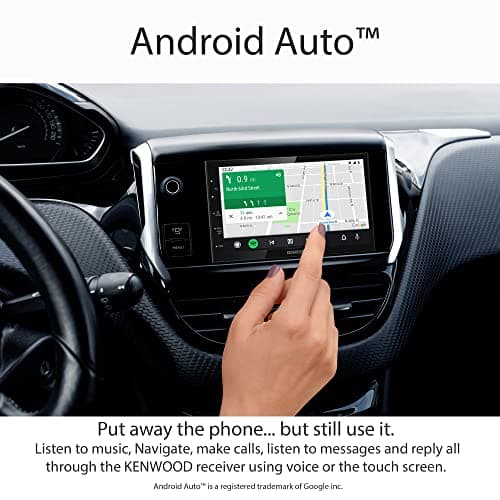 Kenwood DMX4707S 6.8" Digital Media Touchscreen Receiver w/Apple CarPlay and Android Auto 5