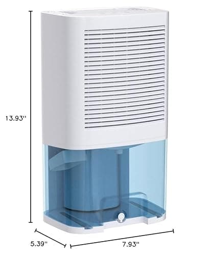 68oz, （810 Sq.ft）Dehumidifiers for Home,Quiet Dehumidifier With Drain Hose & Auto Shut Off, Portable Small Dehumidifiers for Bathroom Room Basements Bedroom Closet RV 8