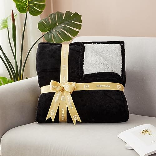 EHEYCIGA Heated Blanket King Size - 9 Heating Levels, 10 Hour Auto Off, Soft Cozy Sherpa, Dual Control, 90 x 100 Inches 6