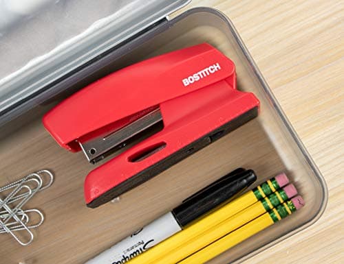 Bostitch Office 20 Sheet Stapler, Mini Stapler, Fits into the Palm of Your Hand; Red (B150-Red) 5