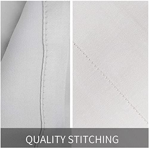 ENDLESS WARMTH Pillow Cases Set of 2 - Cooling Pillowcase 2 Pack with Envelope Closure, Cool Chill & Breathable Pillow Case (20"X30"-Pillowcase(2pc),Silver) 7