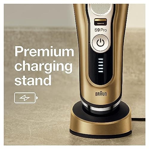 Braun Series 9 Pro 9419s Electric Shaver for Men, Wet & Dry Razor, Shaving Kit with 4+1 Head with ProLift Trimmer 6