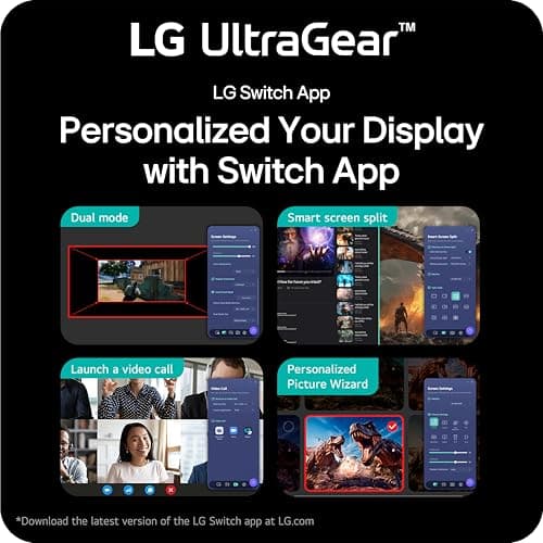 LG 27G640A-B 27-inch Ultragear QHD (2560 x 1440) IPS Gaming Monitor, 300Hz, 1ms, NVIDIA G-Sync, AMD FreeSync Premium, VESA DisplayHDR 400, HDMI 2.1, USB Type-C, Tilt/Height/Swivel/Pivot Stand, Black 6
