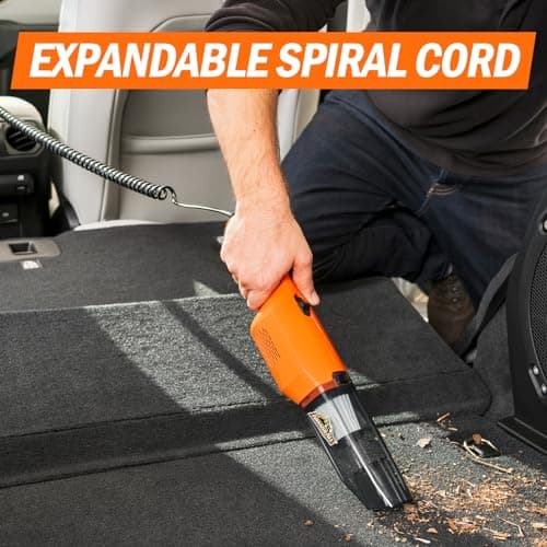 Armor All AA12V2 0903 Car Vac, Compact, Orange 6