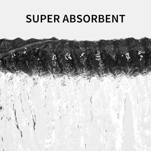 NALIVO Extra Large Bath Towel Set of 6 (40"x80"),Oversized Bath Sheet Super Soft Highly Absorbent Microfibers Quick Dry Luxury Shower Towel for Bathroom Spa Gym Hotel Yoga (Charcoal Gray, 6Piece) 6