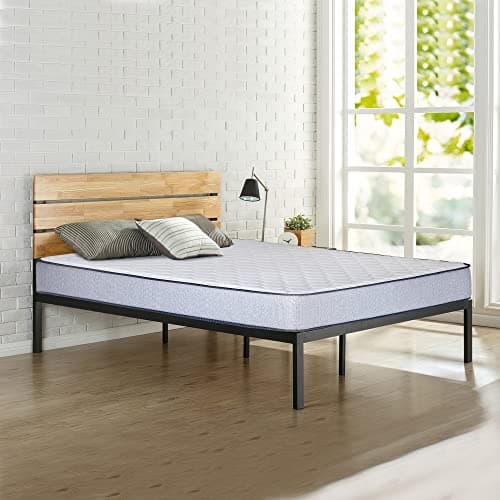 Wayton, 5/7/8/10 Inch Medium Firm High Density Foam Mattress, Comfortable Mattress for Cooler Sleep Supportive & Pressure Relief, Full XL, White