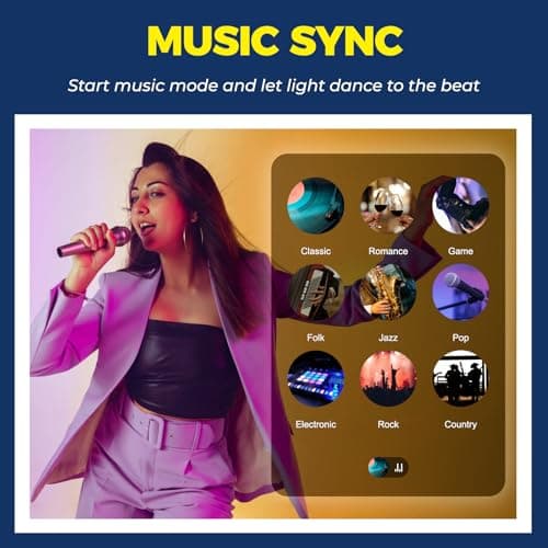 Lightinginside Smart Light Bulbs 6 Pack, Smart Bulb Works with Alexa/Google Home/SmartLife, CRI>90, RGBCW Color Changing LED Light Bulbs, 2.4G WiFi Bluetooth A19 E26 Bulb, No Hub Required, ETL Listed 9