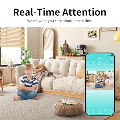 Yaumany Mini WiFi Small Video 1080p HD Wireless Magnetic Security Camera， Mini Wireless Camera, Fixable Magnetic Security Camera 3