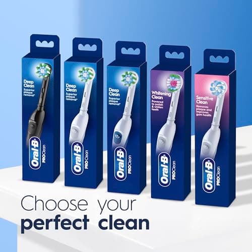 Oral-B Pro 100 3D White, Battery Toothbrush, White 7