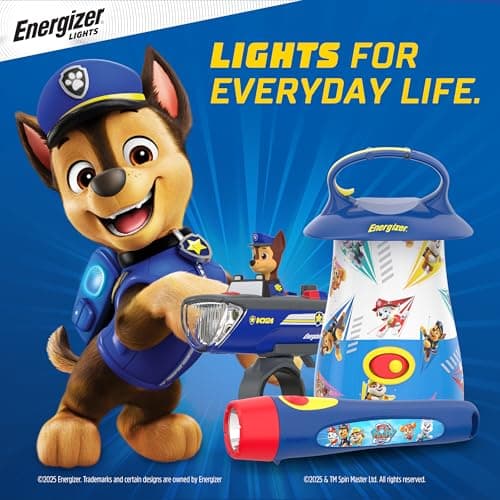 Energizer PAW Patrol Flashlights (2-Pack), Paw Patrol Toys for Boys and Girls, Great Lightweight LED Flashlights for Kids (Batteries Included) 7