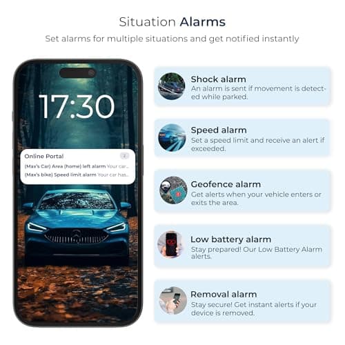 SALIND 11 4G GPS Tracker - Real-Time Tracker for Vehicles, Cars, Fleets, LTE Device w/Magnetic, US & Worldwide SIM Card Included, iOS/Android Compatible, Up to 70 Days Battery - Subscription Required 6