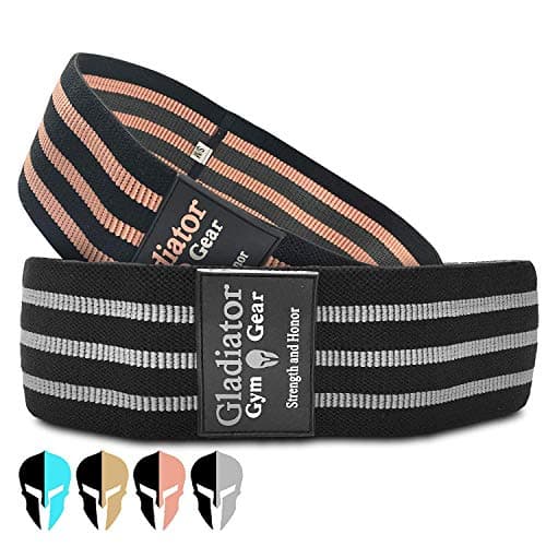 Gladiator Glute Bands | 2 Pack Non Slip Fabric Resistance Booty Bands