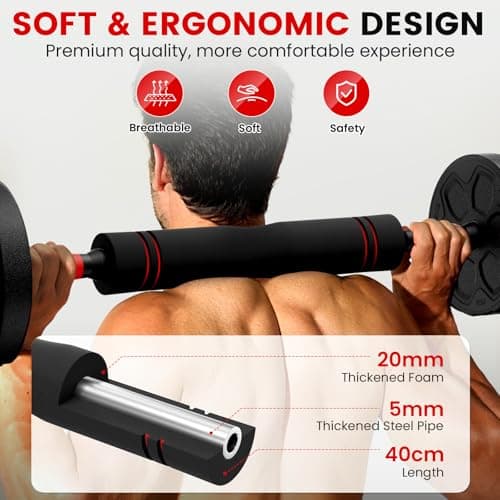 BDSHE Adjustable Dumbbell Set, 45lbs Free Weight Set with Upgraded Nut,4 in1 Dumbbells Set Used as Barbell, Kettlebells, Push up Stand, Weight Set for Home Gym Suitable Men/Women 5