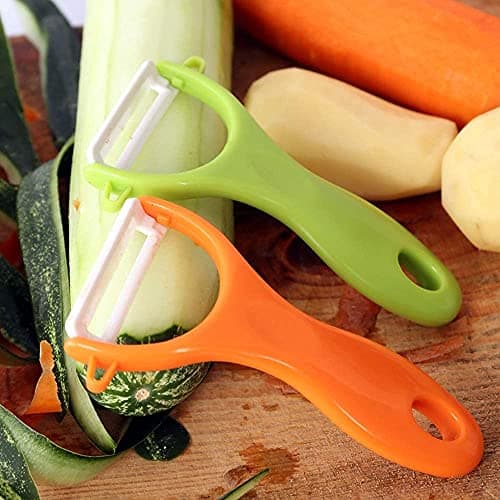 COLIBROX Peelers Grate and Julienne - Fruit and Vegetable Peeler Set Quickly Peels Apple, Potato, Corn, Ginger, Citrus, Avocado, Mango and More 9