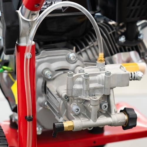Hourleey 3/4" Shaft Horizontal Pressure Washer Pump, 3400PSI 2.5GPM, Replacement Pump for Power Washer, Power Washer Pump for Gas Washer, Compatible with Simpson, Ryobi, Honda 6
