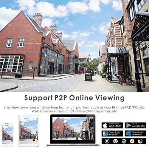 IP Security 5.0MP H.265 POE PTZ Dome Camera, Hikvision Compatible 5X Optical Zoom, Indoor/Outdoor Network Camera with Audio, Pan 355° Tilt 90°,Waterproof IP66 98ft Night Vision, Motion Detection 6