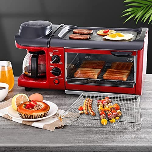 Air Fryer Basket, Compatible with Cuisinart TOA-60 Series/TOA-65 Air Fryer. Made with 304 Food-Grade Stainless Steel Wire Rack for Cooking and Baking in a Convection Toaster Oven 5