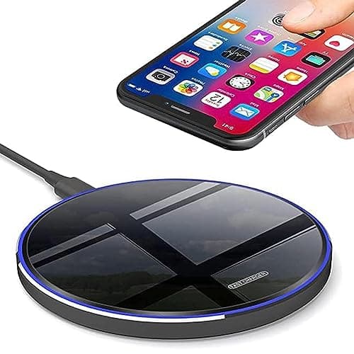 Wireless Charger 30W，Wireless Charger Pad Fast Wireless Charging Compatible with Galaxy S24/S23/S22/S21/S20/S10, Fast Charger Compatible with iPhone 16/15/14/13/12/11 Series