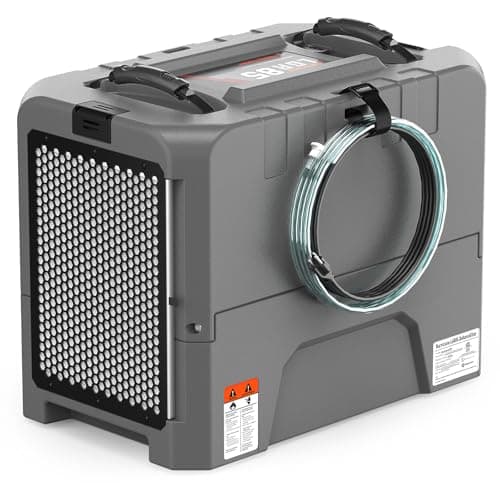 Abestorm LGR85 180 Pints Commercial Dehumidifier with Pump, Industrial Dehumidifiers for Basement Crawl Space Warehouse, Auto Defrosting, Memory Starting, 5 Years Limited Warranty