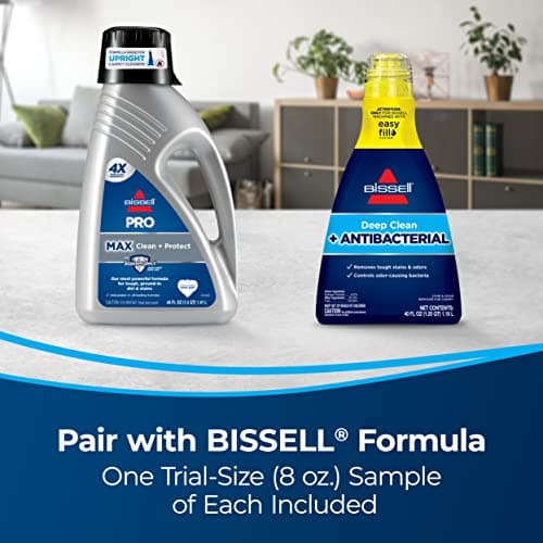 Bissell Little Green Pro Portable Carpet & Upholstery Cleaner and Car/Auto Detailer with Deep Stain Tool, 3" Tough Stain Tool, Plus Two 8 oz. Trial-Size Formulas, 3194 7