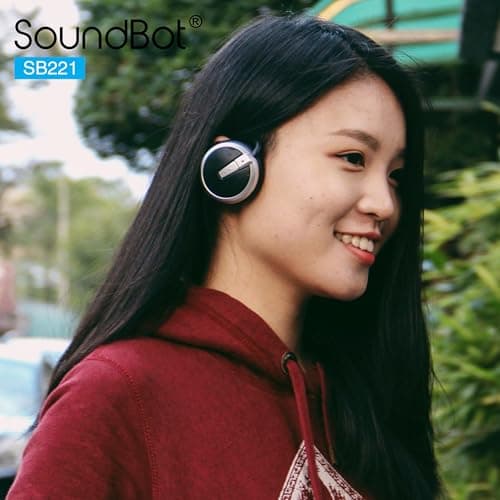 Soundbot SB221 HD Wireless Bluetooth 4.0 Sports-Active Headphones for 20Hrs Music Streaming & 25Hrs HandsFree Calling with Sweat Resistant Ergonomic Secure-Fit Design & Voice Command Support, Black 9