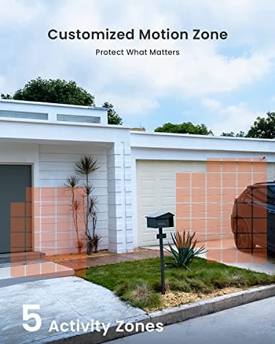 ieGeek Security Cameras Wireless Outdoor, 2K 3MP Battery Powered WiFi Security Camera with Spotlight & Siren Alarm, 2-Way Audio, Color Night Vision, AI Detection for Home Security, Works with Alexa 8