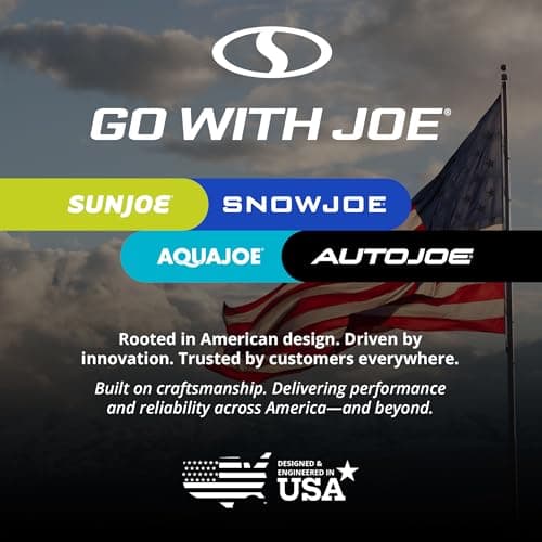 Sun Joe Corded Electric Leaf Blower Machine, 155 MPH, 260 CFM, 6-Amp Motor, Black - Portable and Lightweight Gardening Equipment for Yard Care and Lawn Maintenance, SBJ597E. 6