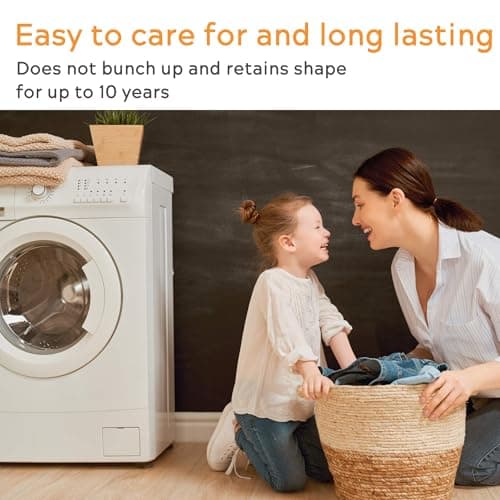 Sleep Mantra California King Adjustable Mattress Cover, White, Vinyl-Free 3D Air Fabric, Waterproof, Machine Washable 8