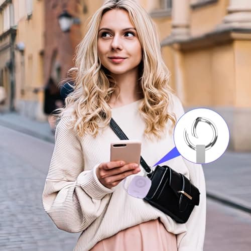 Small Portable Charger 5000mAh,iWatch Wireless Charger Mini Power Bank with Built-in Cable,Travel Keychain Charger for Apple Watch 11/10/9/8/Ultra/7/6/Se/5/4,iPhone 17/16/15/14/13/12,Android Phone 6