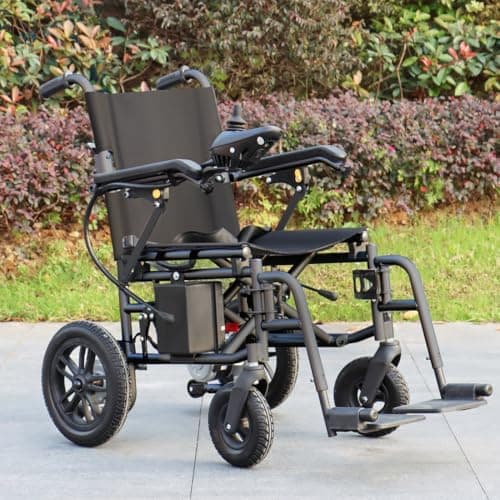 Electric Wheelchair for Travel (Black(12Ah))