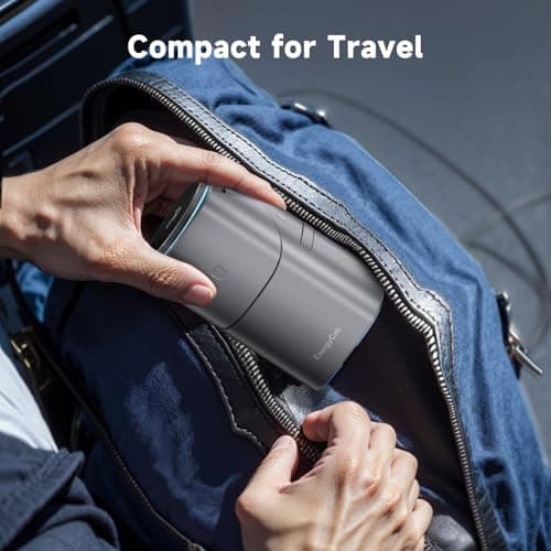 EnergyCell Rotating Wireless Charger, Qi2 Certified 2X Faster 15W for iPhone Charging Station 17/16/15/14/13, Apple Watch, AirPods, 3 in 1 Charging Station Apple Magnetic with Heat Dissipation, Grey 9