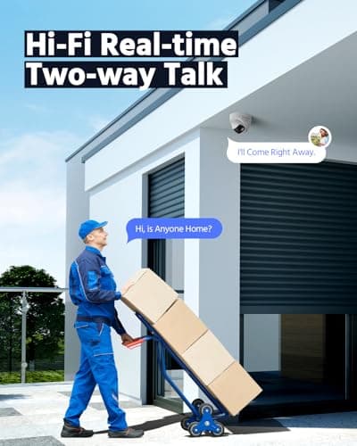 ANNKE FCD800 PoE Security Camera Outdoor with Dual Lens 180° Filed of View, 8MP IP Surveillance Camera Support Color Night Vision, Person/Vehicle Detection, Two-Way Talk, Built-in SD Card Slot 5