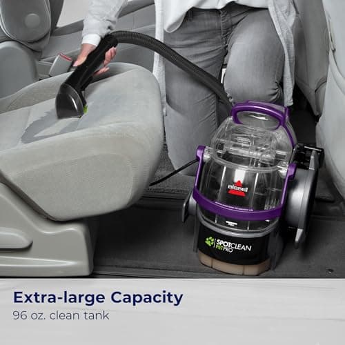 Bissell SpotClean Pet Pro Portable Carpet Cleaner, 2458 5