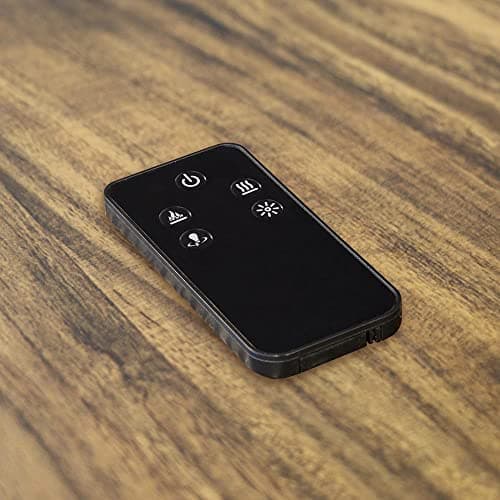 Dimplex Revillusion Electric Fireplace Log Insert - 25 Inch Faux Wooden Logs, Plug in Electric Heater + Glowing Ash Mat; Remote Control Included - Supplemental Zone Heat | Model #RLG25 9