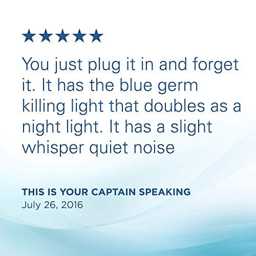 Germ Guardian GG1100W 7” Pluggable Small Air Purifier, Small Room Wall Air Sanitizer, Freshens Air, UV-C Light Kills Germs, Reduces Odors from Pets, Cooking, Mold, GermGuardian, 1-Yr Wty (White) 8