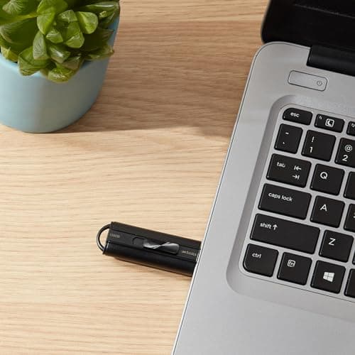 Amazon Basics 128 GB Ultra Fast USB 3.1 Flash Drive, Retractable, High-Speed Data Transfer Storage Device, Black 4