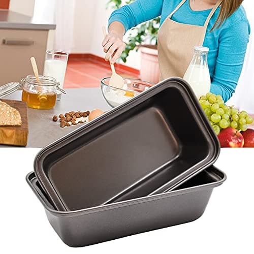 Zddaoole 6 PCS Mini Nonstick Carbon Steel Baking Bread Pan,Mini Loaf Pans,Small Banana Bread Tins,6.2" x 3.2" 6
