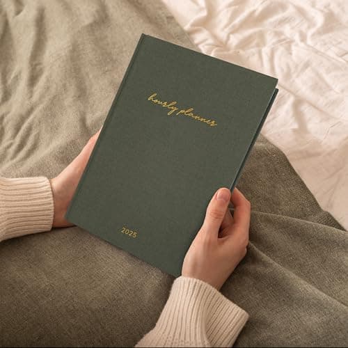 Beautiful 2025 Appointment Book Planner - Sturdy Linen Daily Planner & Weekly Calendar with Half Hourly Schedule Easily Keeps Track Of All Your Appointments - The Perfect Day by Day Organizer 8