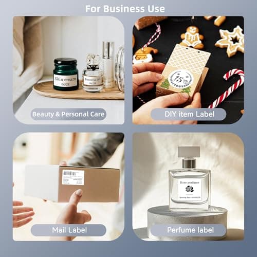 NIIMBOT B1 Label Maker with Tapes,2 Inch Portable Thermal Label Printer for Home Office School Small Business, Address, Clothing, Crafts, Retail,Support Smartphones & PC,Sky Blue 6