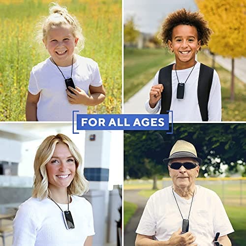 AirTamer A310 Rechargeable Personal Air Purifier, Proven Performance, Virus and Pollutant Tested*, Black with Metal Travel Case 7