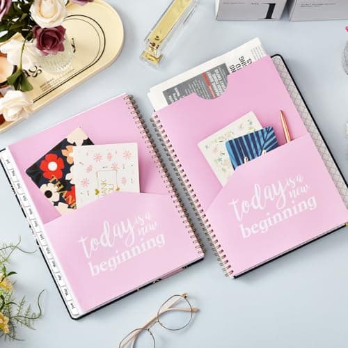 2025-2026 Planner - Weekly ＆ Monthly Academic Planner 2025-2026, 9" x 11", July 2025 - June 2026, with Thickened Hardcover, Strong Twin - Wire Binding, 12 Monthly Tabs, Elastic Closure, Back Pocket 8