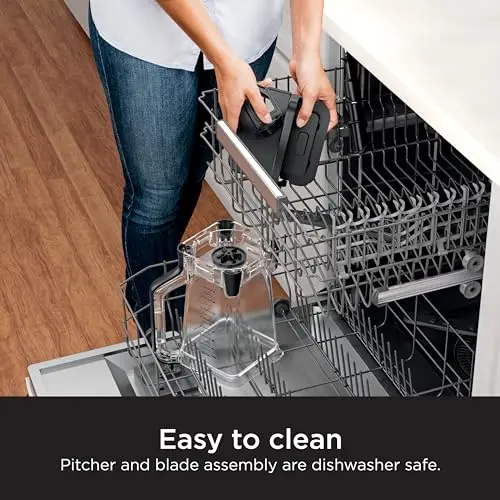 Ninja Professional Blender | Smoothie Blender, Drink Mixer, Grinder, Ice Crusher | Total Crushing™ Technology, Auto-iQ™ Smart Presets, Professional 1200W Power, XL 72oz Pitcher | Dark Grey | BR201AMZ 7