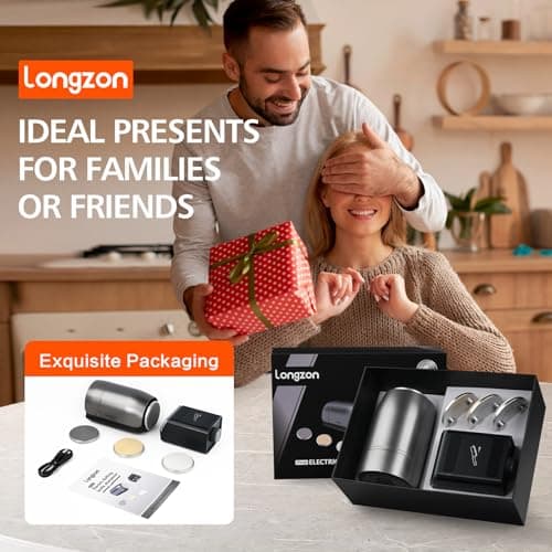 Longzon ZForge Electric Rolling Knife Sharpener Adjustable 10°–25° Angles, Easy Sharpening, Professional Kitchen Knife Sharpener Kit with Diamonds Discs for All Kitchen Knife Sets 9