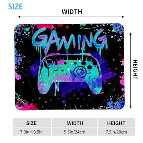hold fizz Gaming Mouse Pad, Small Cool Gamer Mouse Pad, Gaming Mousepad Accessories for Desk, Laptop, Computer, Office, Boys Kids Room Decor, 9.5x7.9 Inch 5