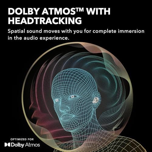 Technics Reference Class Hi-Fi Wireless Earbuds, Dolby Atmos, Head Tracking, Adaptive Noise Cancelling, 3 Device Multipoint, 10-hr Battery, Wireless Charging, in Ear Headphones - EAH-AZ100-K (Black) 5