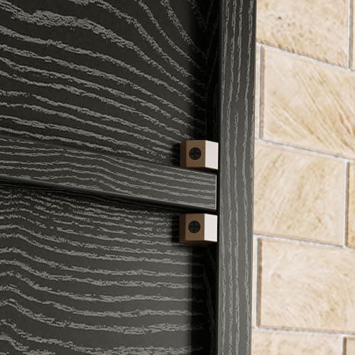 IRONCK Tall Narrow Bookshelf 8 Tiers, Compact Corner Bookcase, Easy to Match for Living Room, Office, Study, Bedroom, Vintage Black 6